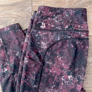 Lucy Splatter Leggings with Pockets